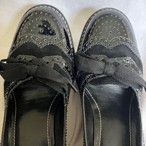 Franco Sarto Ladies Black Patent Heels 9.5 Medium